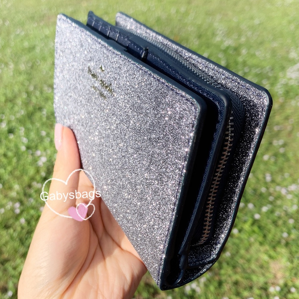 Kate spade glitter bifold medium wallet SALE‼️ - Picture 5 of 8